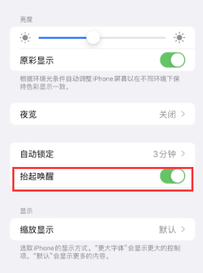 嘉善苹果授权维修站分享iPhone轻点无法唤醒怎么办