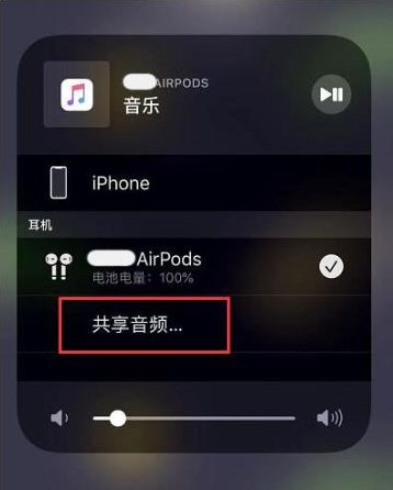 嘉善苹果14音频维修点分享iPhone14音频共享设置方法 