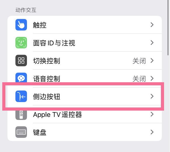 嘉善苹果14维修店分享iPhone14 Plus侧键双击下载功能关闭方法 