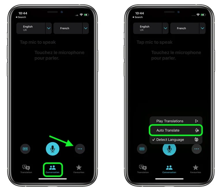 嘉善苹果手机维修分享iOS 15 “翻译” App 新改进 
